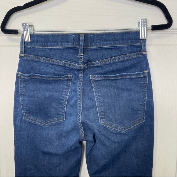 AGOLDE Sophie Crop Raw Edge Hem Size 25 - Picture 5 of 11